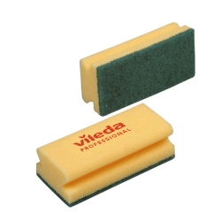 Esfregão com esponja verde (emb. 10 uni)