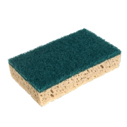 Esfregão com esponja verde (emb. 10 uni)